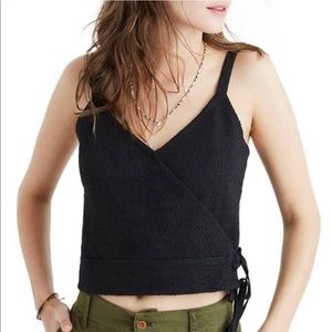 Madewell Finale Wrap Top Medium